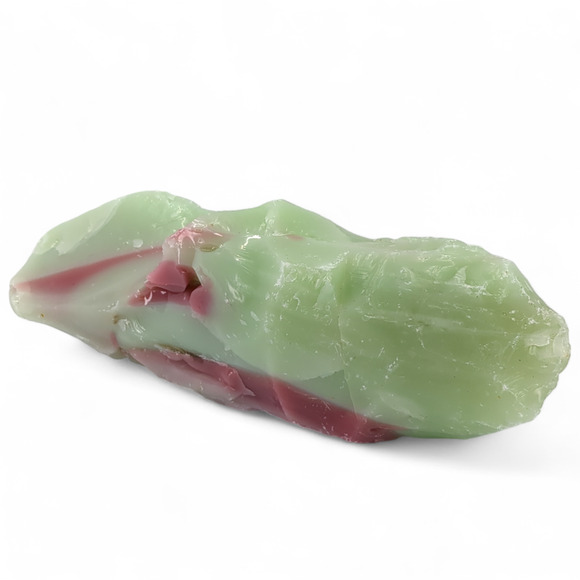 Jadeite Pink Swirl Art Glass Cullet Slag Glass #5XL237 - Picture 2 of 6